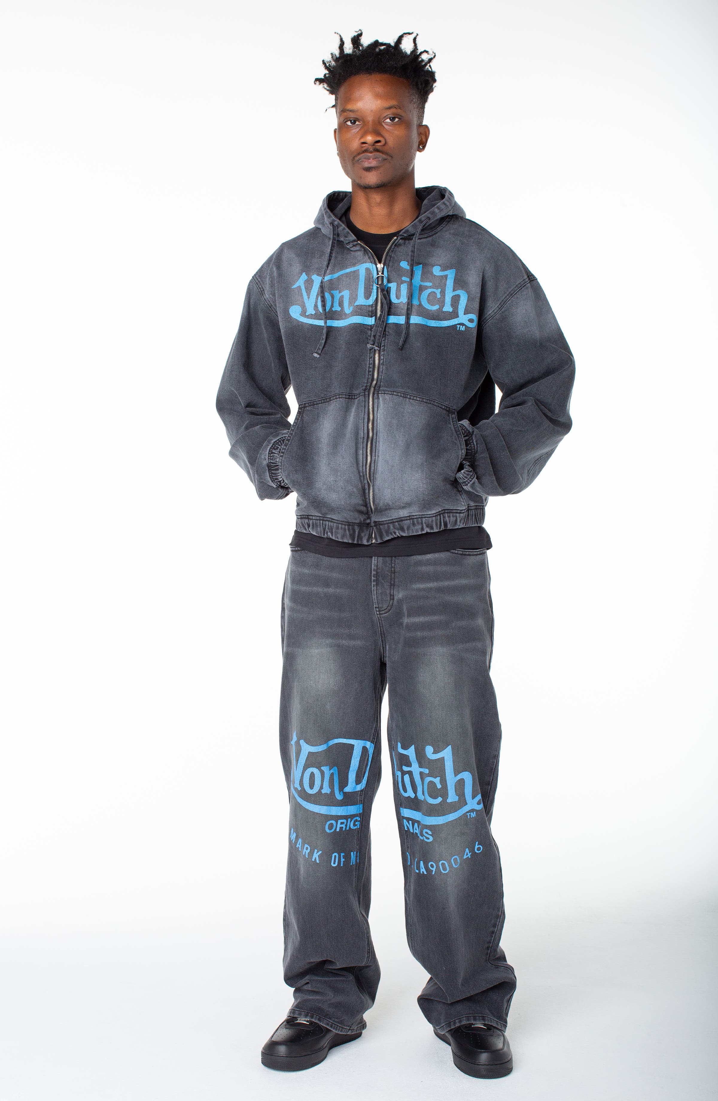 トップス VIAVANDA DISTORTION HOODIE TANK TOP Invader Patch Acid Zip Up Hoodie Jacket (Men) | Nordstrom