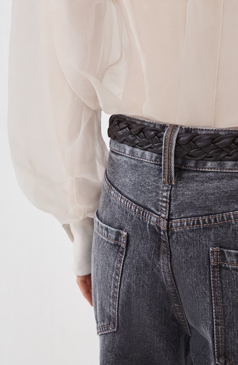 Brunello Cucinelli Cropped trousers, Alternate, color, Grey