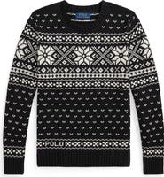 Polo Ralph Lauren Kids' Snowflake Crewneck Sweater