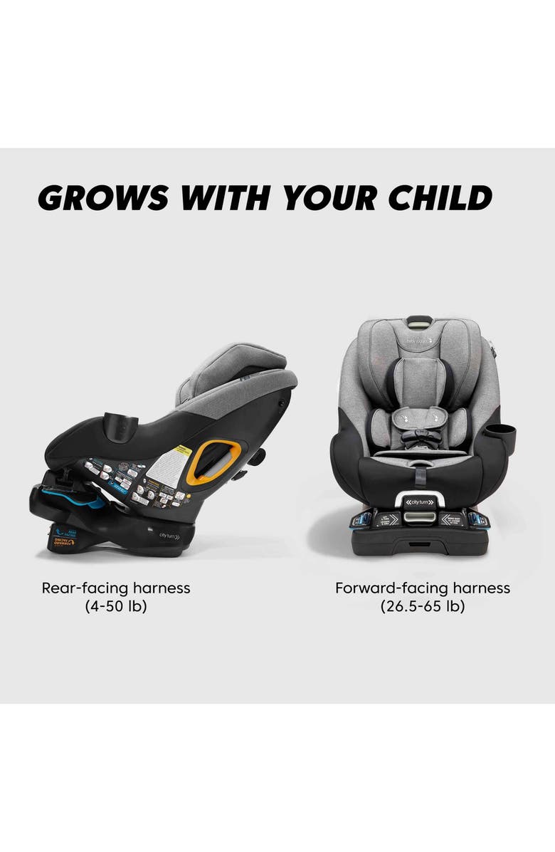 Baby Jogger City Turn<sup>™</sup> Rotating Convertible Car Seat, Alternate, color, Paloma Greige