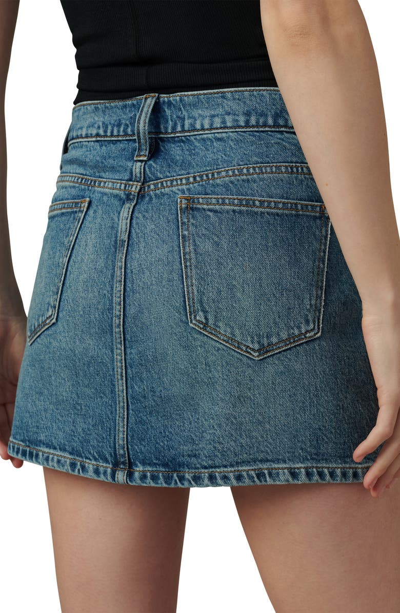Joe's The Tessa Denim Miniskirt, Alternate, color, Showdown