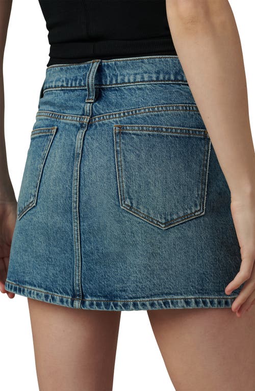 Joe's The Tessa Denim Miniskirt In Showdown