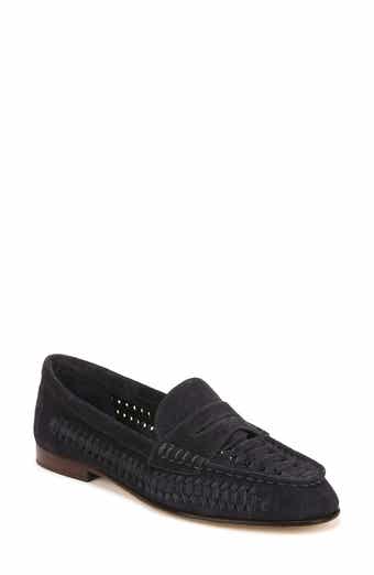 Veronica Beard Woven Penny Loafer