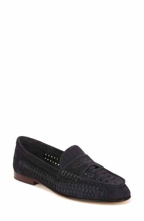 Veronica Beard Woven Penny Loafer