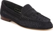 Veronica Beard Woven Penny Loafer