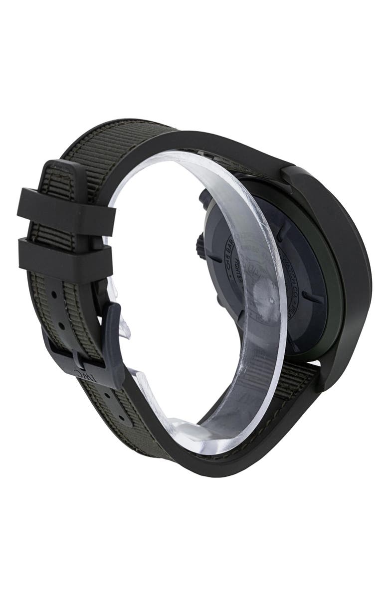 Watchfinder & Co. IWC Preowned Pilot's Fabric Strap Chronograph Watch, Alternate, color,