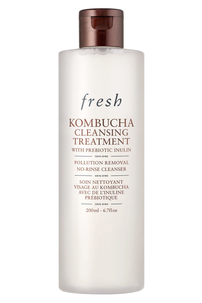 Kombucha Cleansing Treatment One-Step Cleanser with Prebiotic Inulin, Main, color, NO COLOR