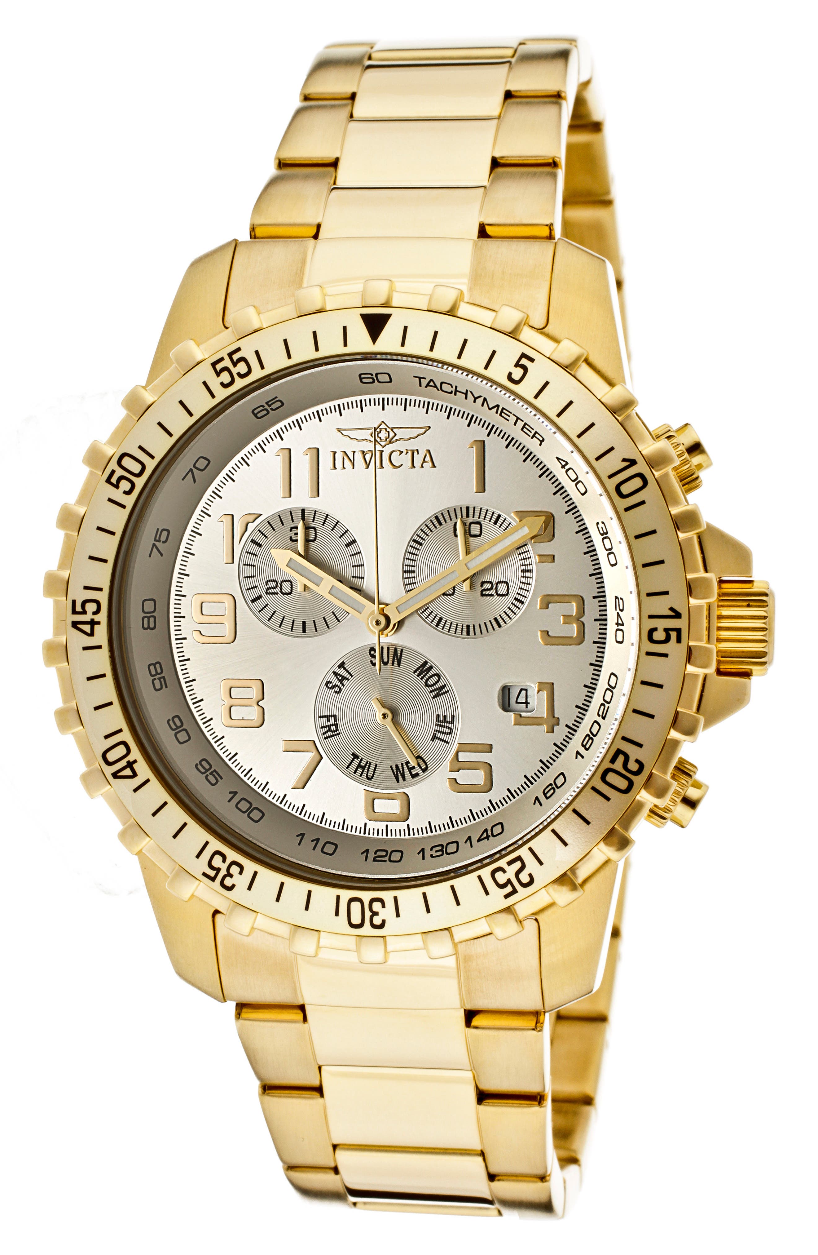 Specialty Chronograph Bracelet Watch, 45mm