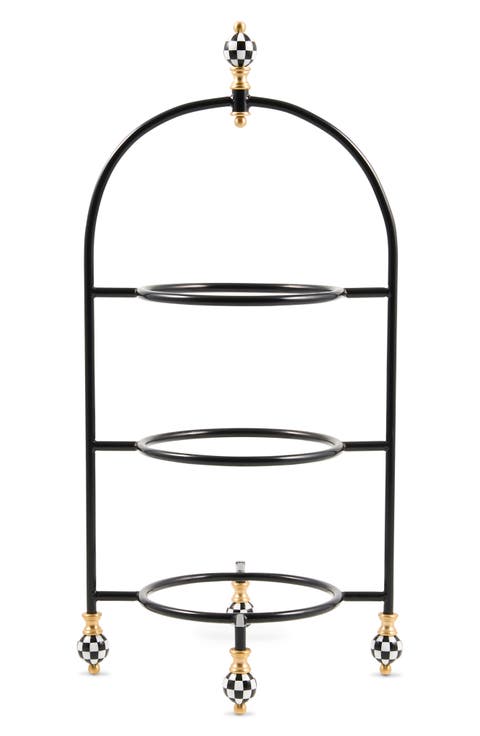 Check Small Plate Stand