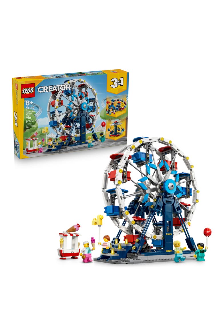 Iconic Ferris Wheel Building Set 31389, Main, color, MULTI