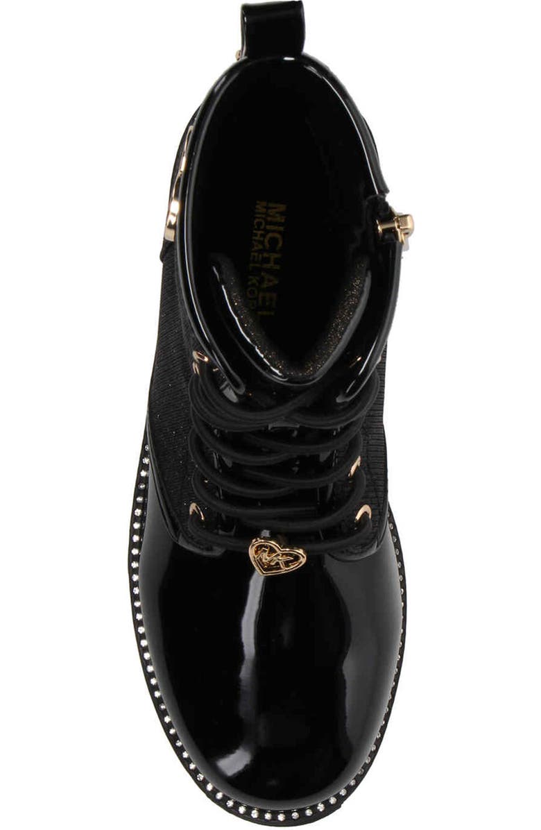 MICHAEL Michael Kors Haskellheart Faux Patent Leather Boot, Alternate, color,