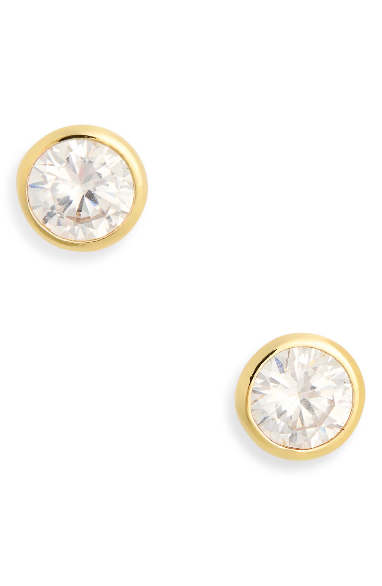 NORDSTROM RACK Round Cubic Zirconia Stud Earrings