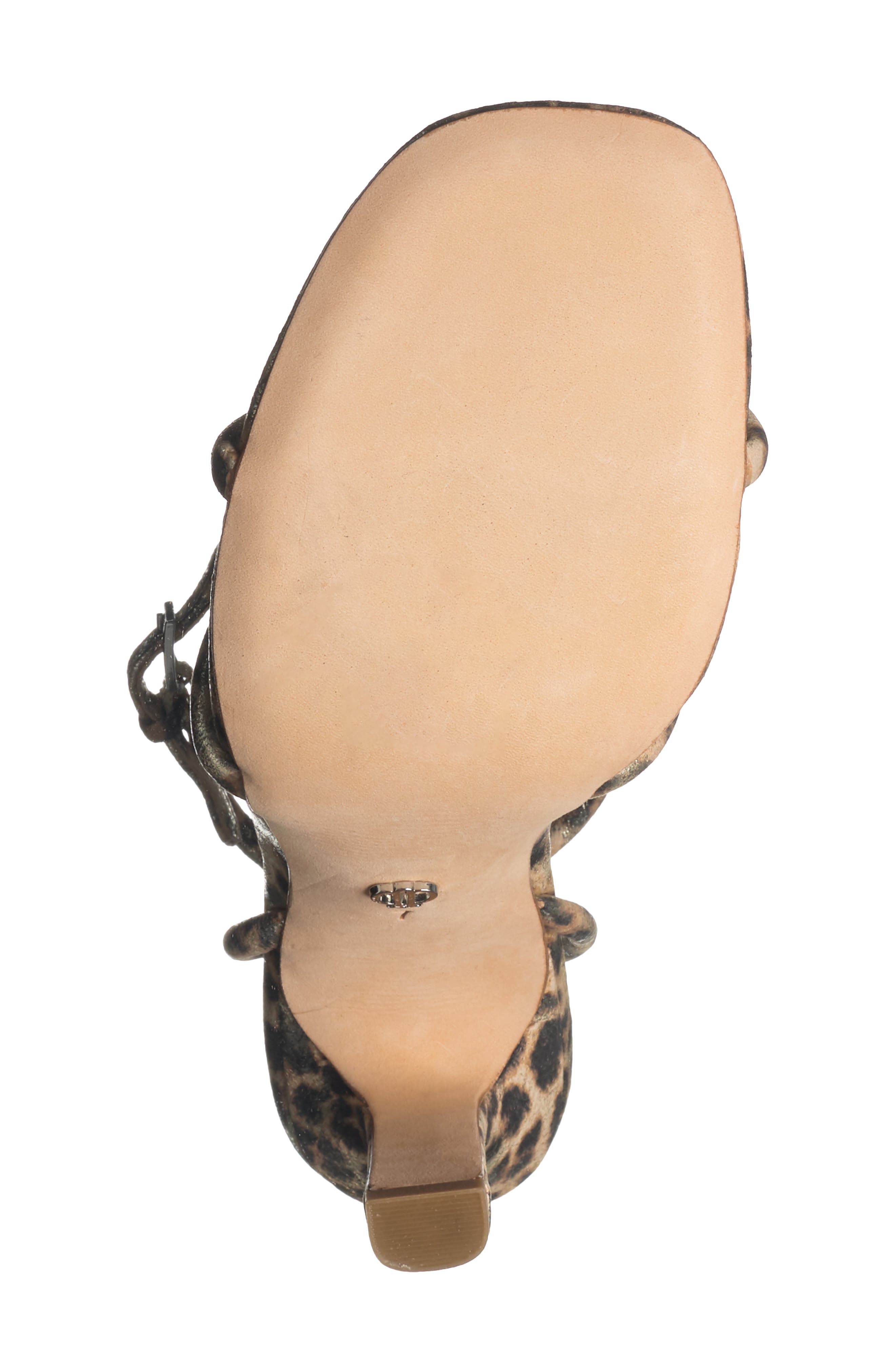 PAIGE Scottie Ankle Strap Sandal, Alternate, color, Leopard Multi