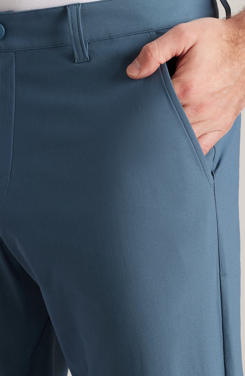 Rhone Commuter Slim Fit Pants, Alternate, color, Dark Teal