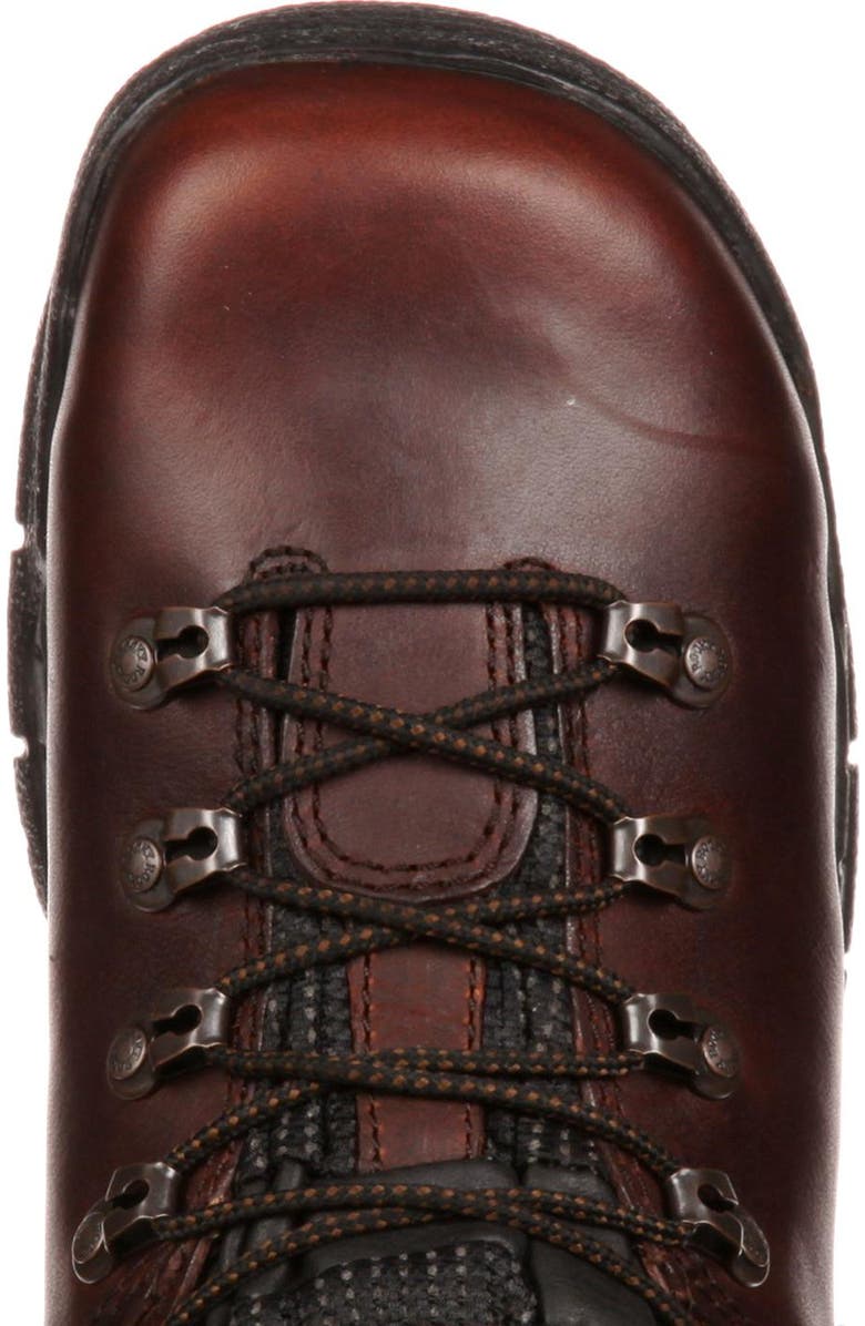 Rocky Waterproof Work Boot, Alternate, color, Brown