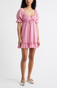 BP. Chiffon Babydoll Minidress