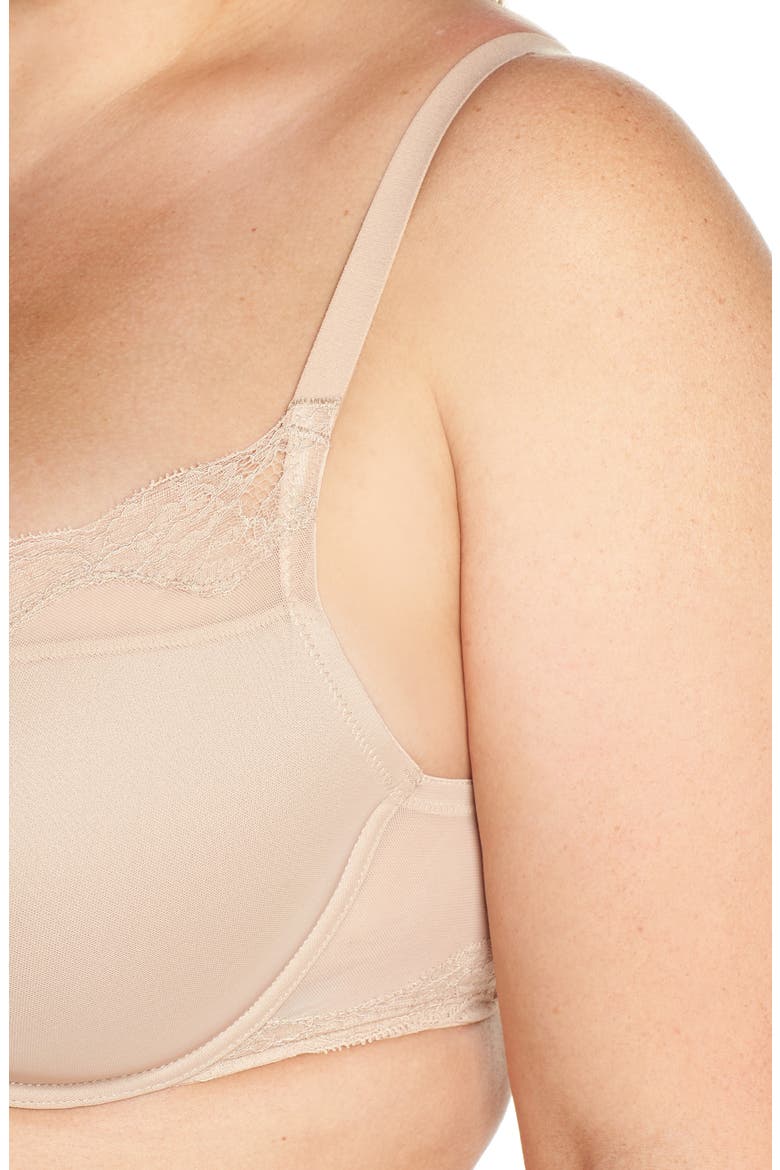 Elusive Full Fit Underwire Contour Bra, Alternate, color, CAFE