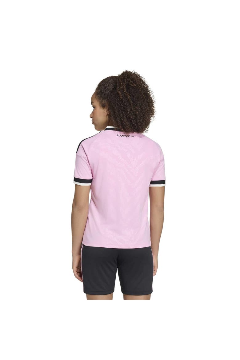 Youth adidas  Pink Juventus 2026/27 Away Replica Jersey, Alternate, color, Pink