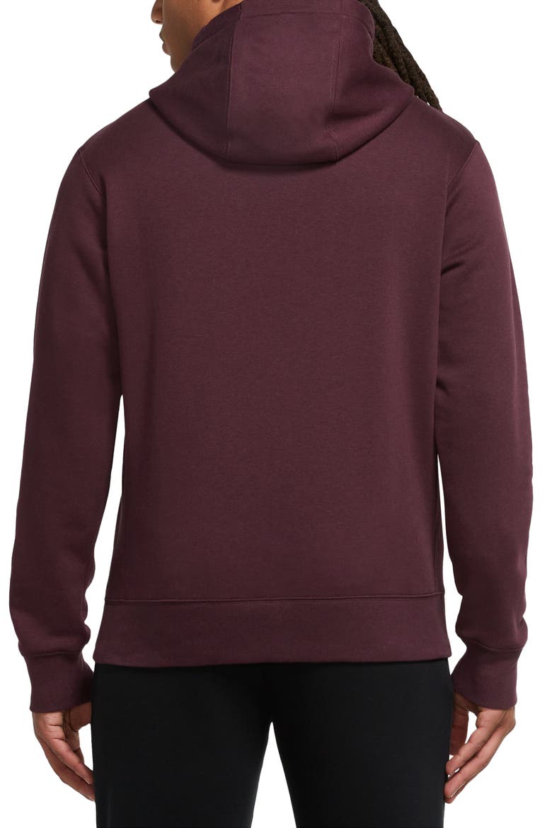 Sportswear Club Hoodie, Alternate, color, 681 NGTMRN/WHITE