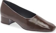 Reformation Inez Square Toe Pump