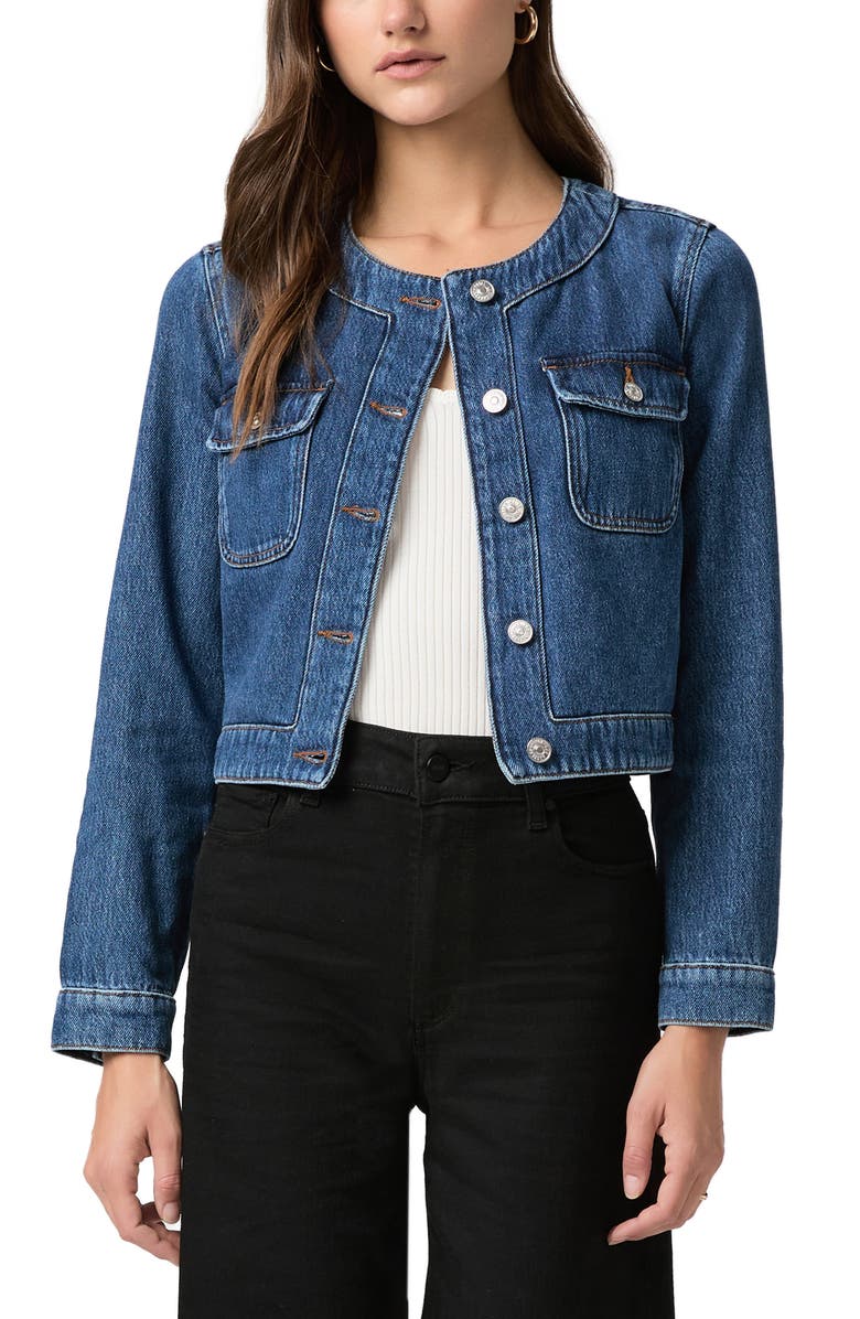 PAIGE Kylian Denim Jacket, Alternate, color, 