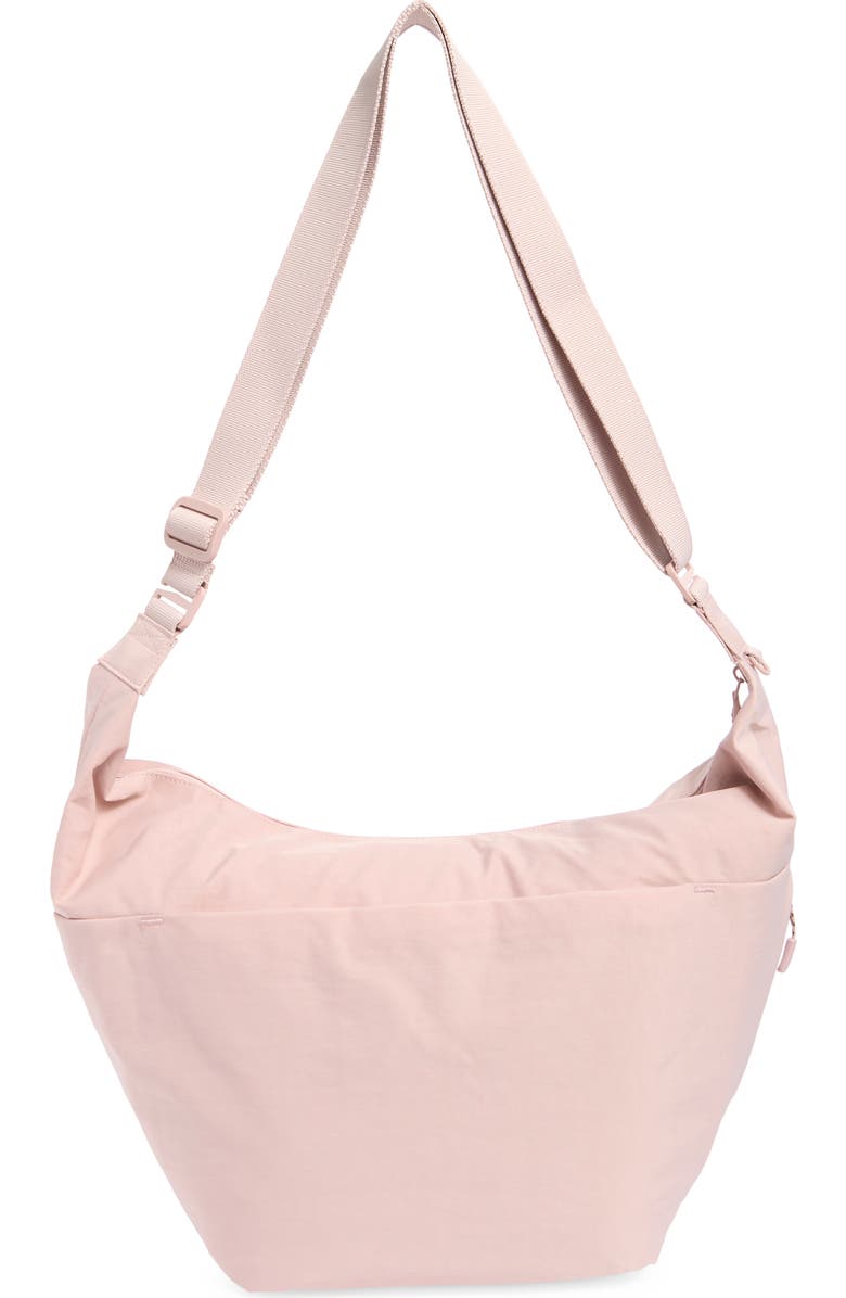 Béis The Crescent Catchall Crossbody Bag, Alternate, color, Atlas Pink