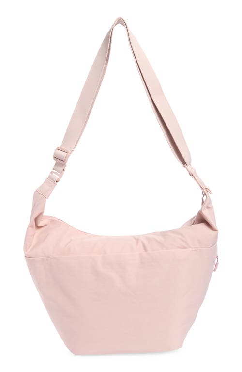 Beis Béis The Crescent Catchall Crossbody Bag In Pink