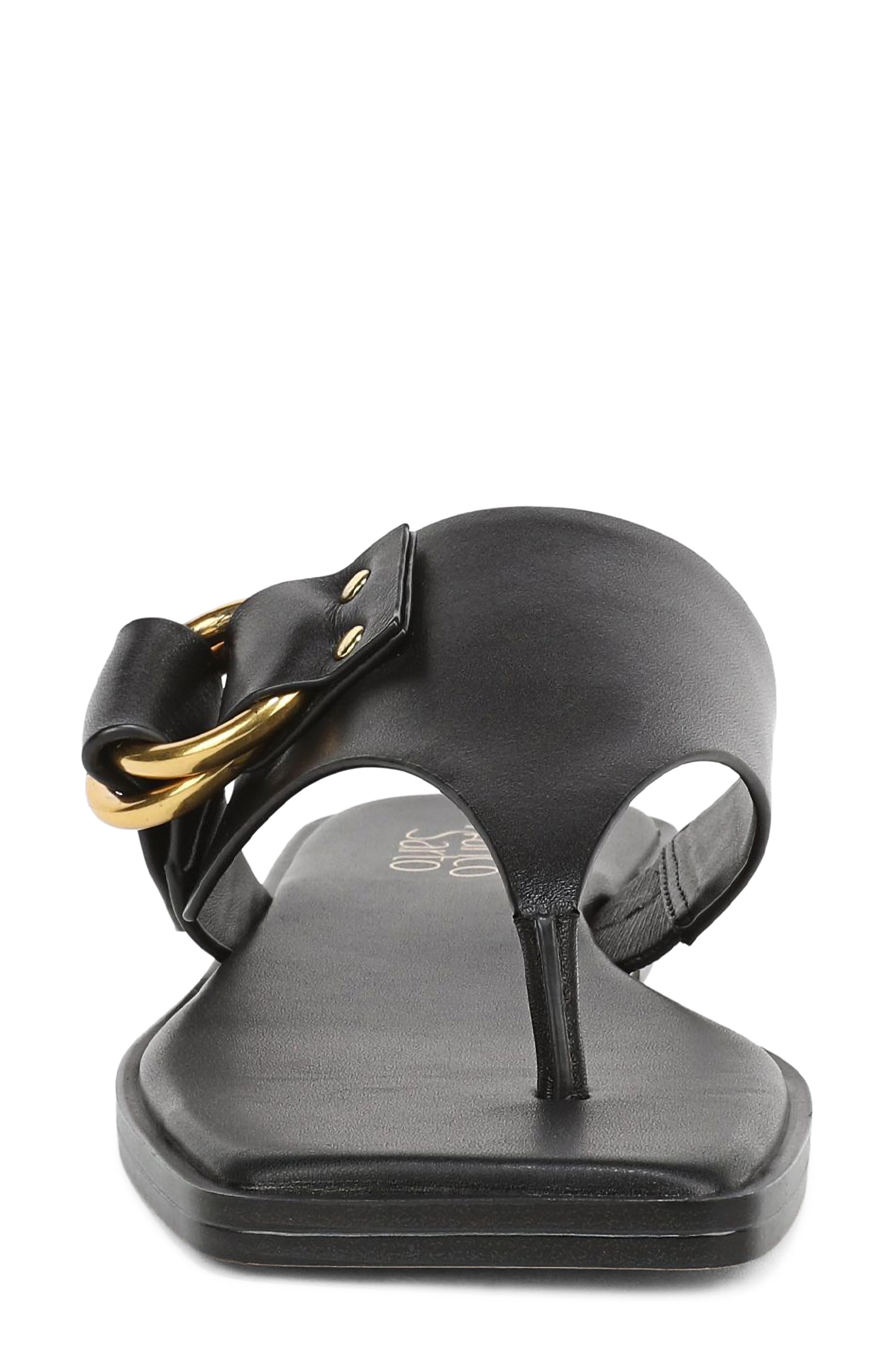 Franco Sarto Mavie Flip Flop, Alternate, color, Black