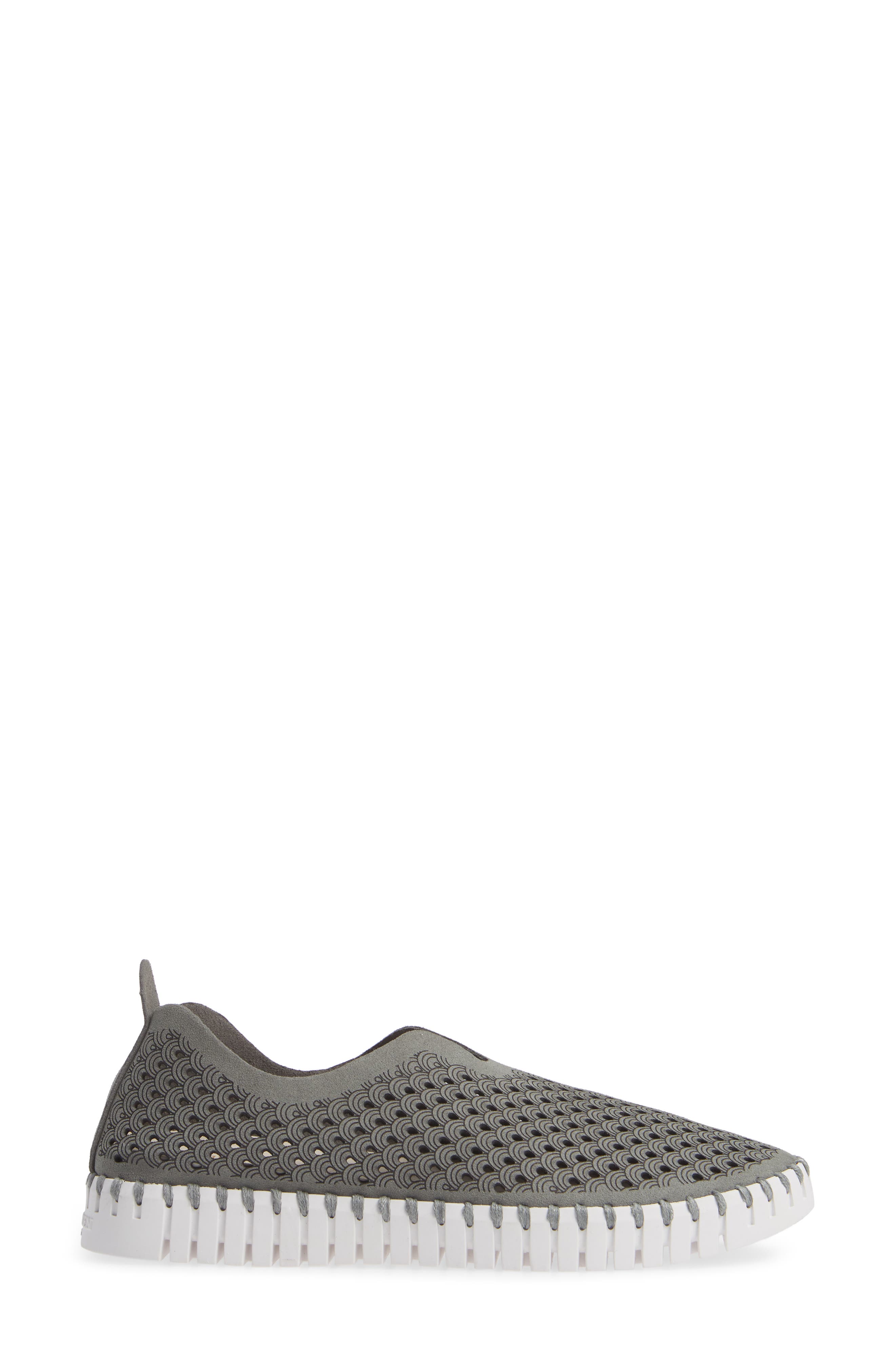 Tulip 139 Perforated Slip-On Sneaker, Alternate, color, GREY