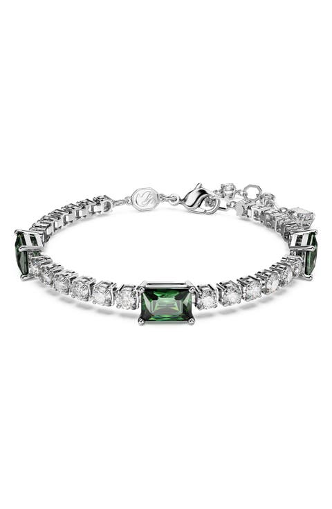 Matrix Crystal Tennis Bracelet