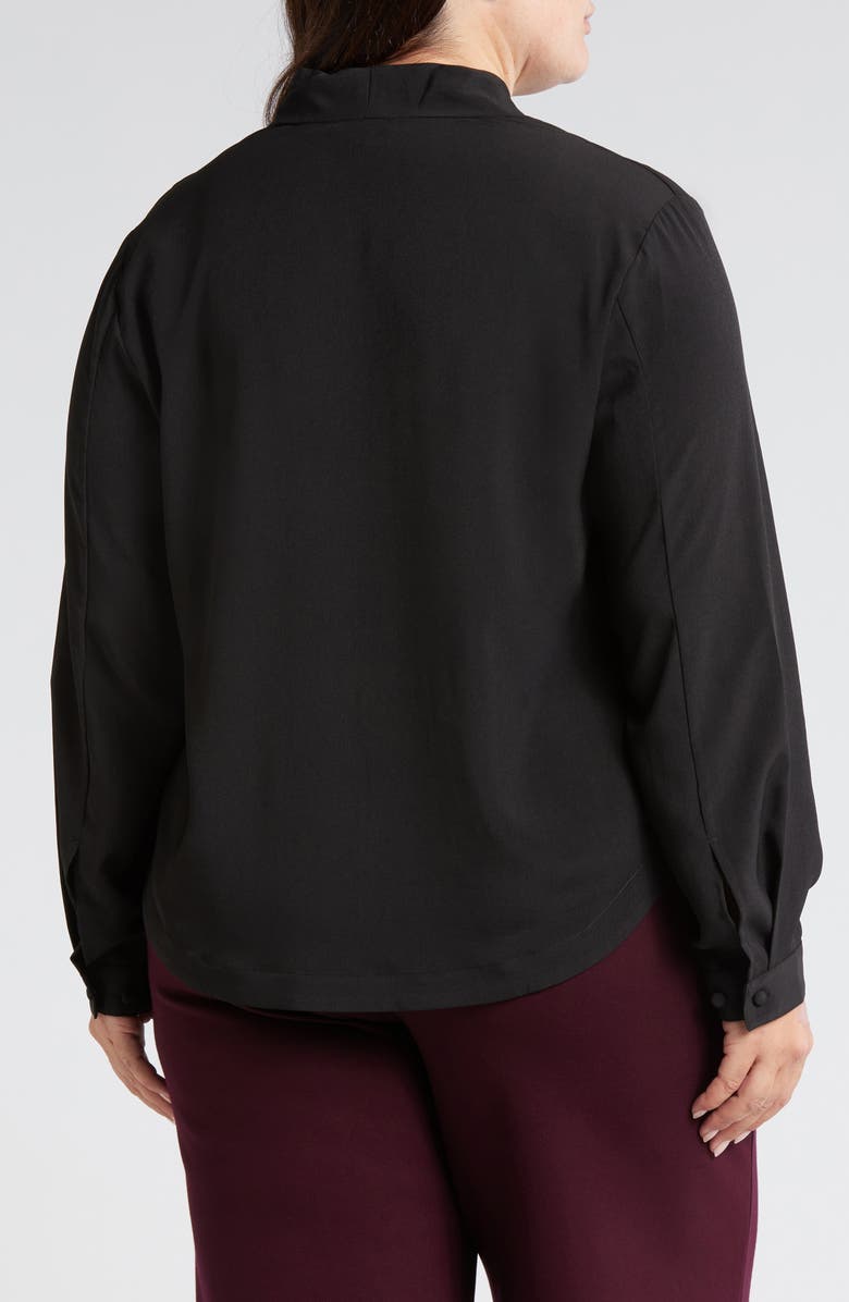 Universal Standard Better Than Crêpe de Chine V-Neck Top, Alternate, color, 