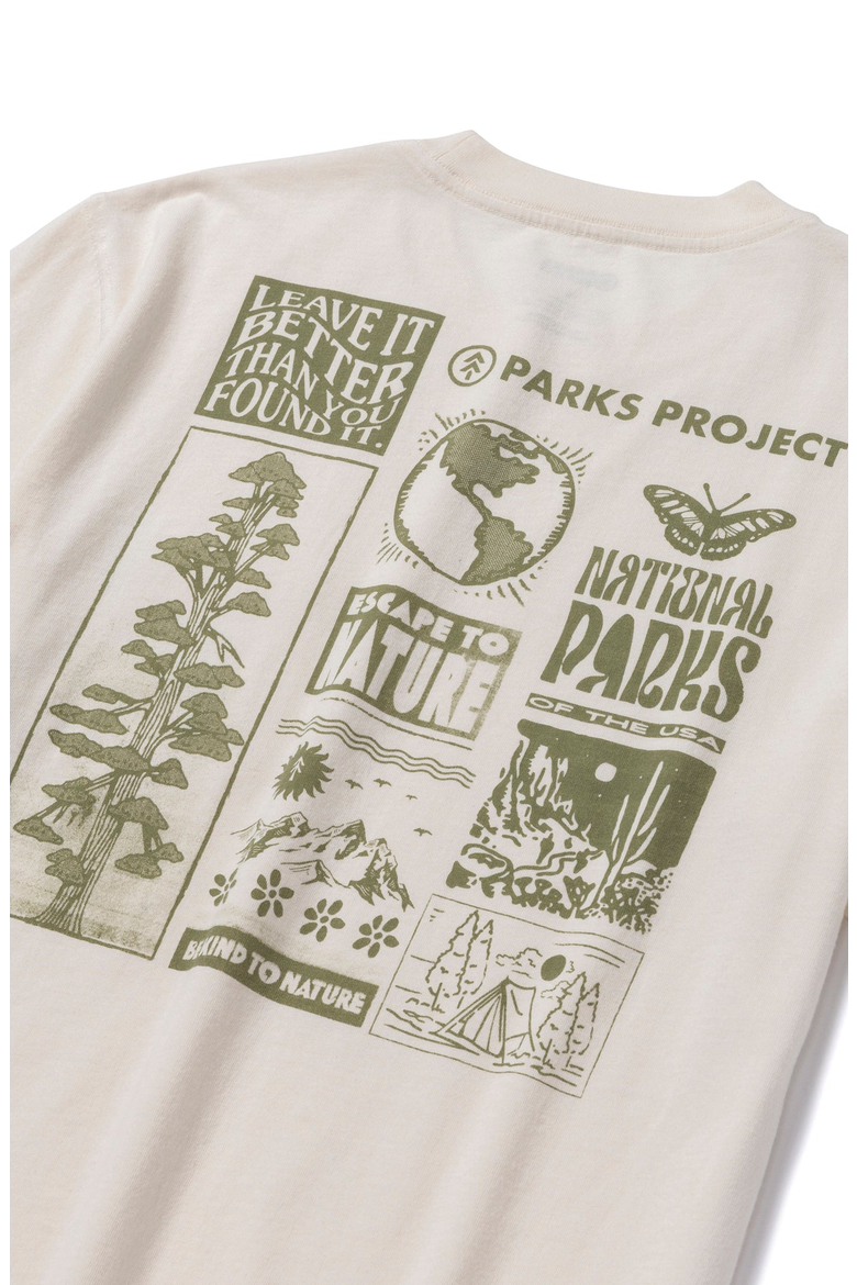 Leave It Better Pocket Tee, Alternate, color, Natural