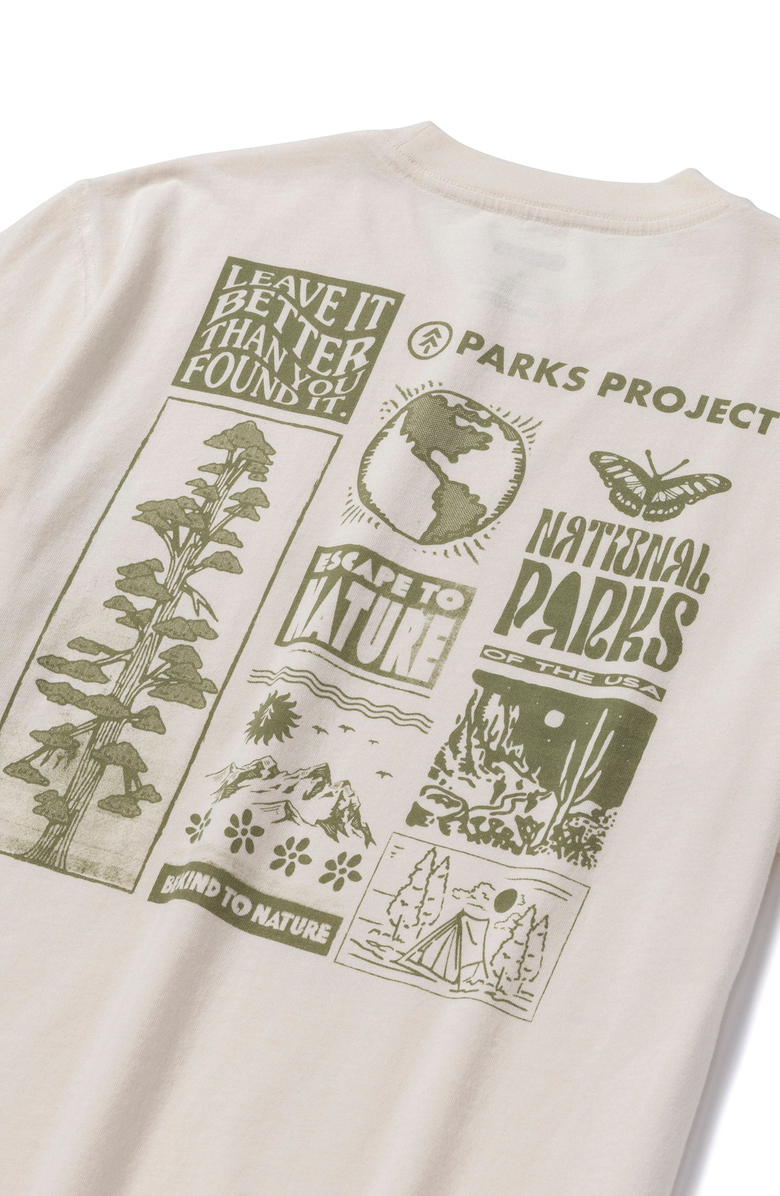 Parks Project Leave It Better Pocket Tee, Alternate, color, Natural