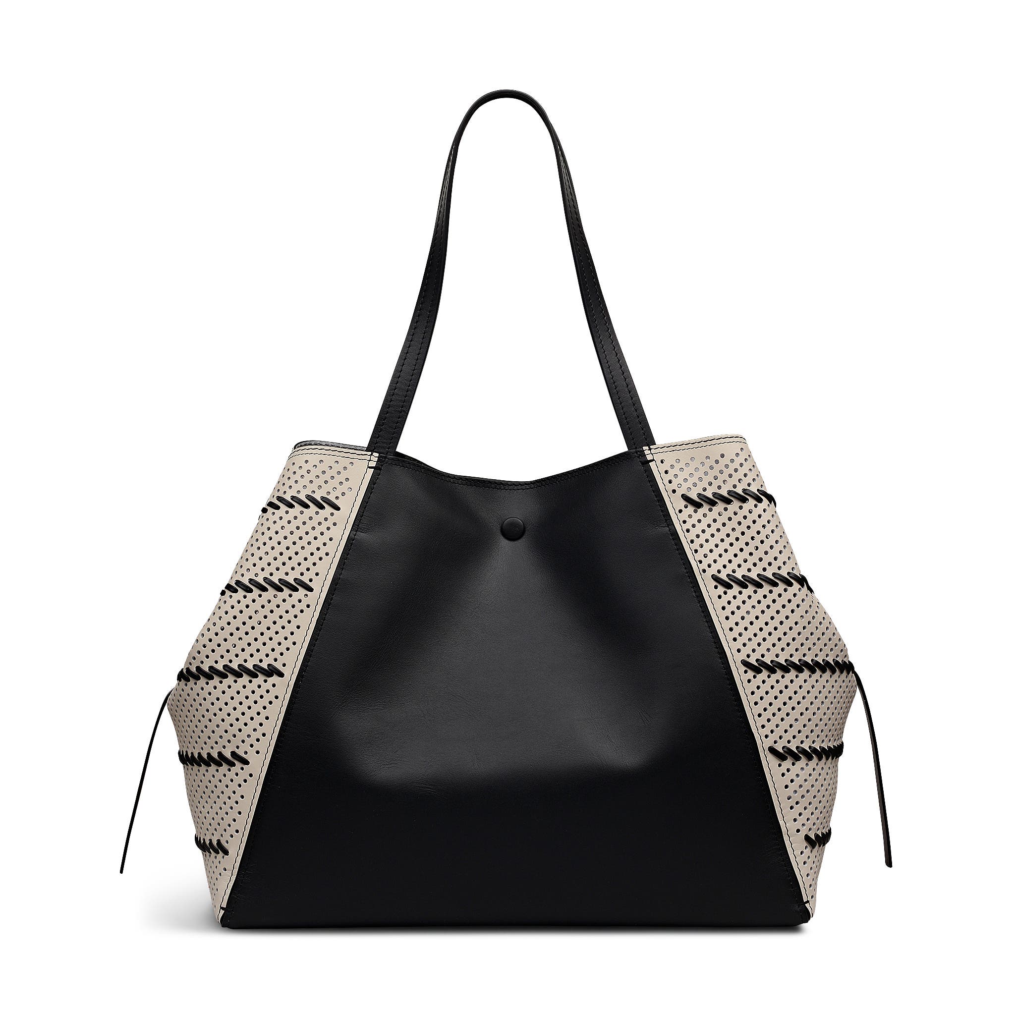 Radley The Delphine - Perforated Extra Large Open Top Tote Bag, Alternate, color, Black