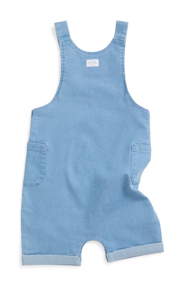MORI Denim Dungarees, Alternate, color, Denim Blue