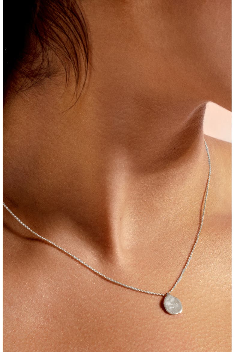 MV Siren™ Petal Necklace, Alternate, color, STERLING SILVER