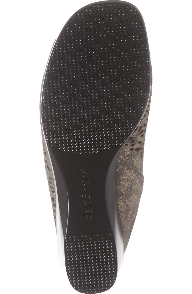 David Tate Sublime Wedge Sandal, Alternate, color, Pewter Antique Leather