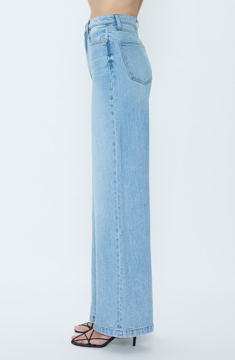 Pistola Lana High Waist Wide Leg Jeans, Alternate, color, Perspective