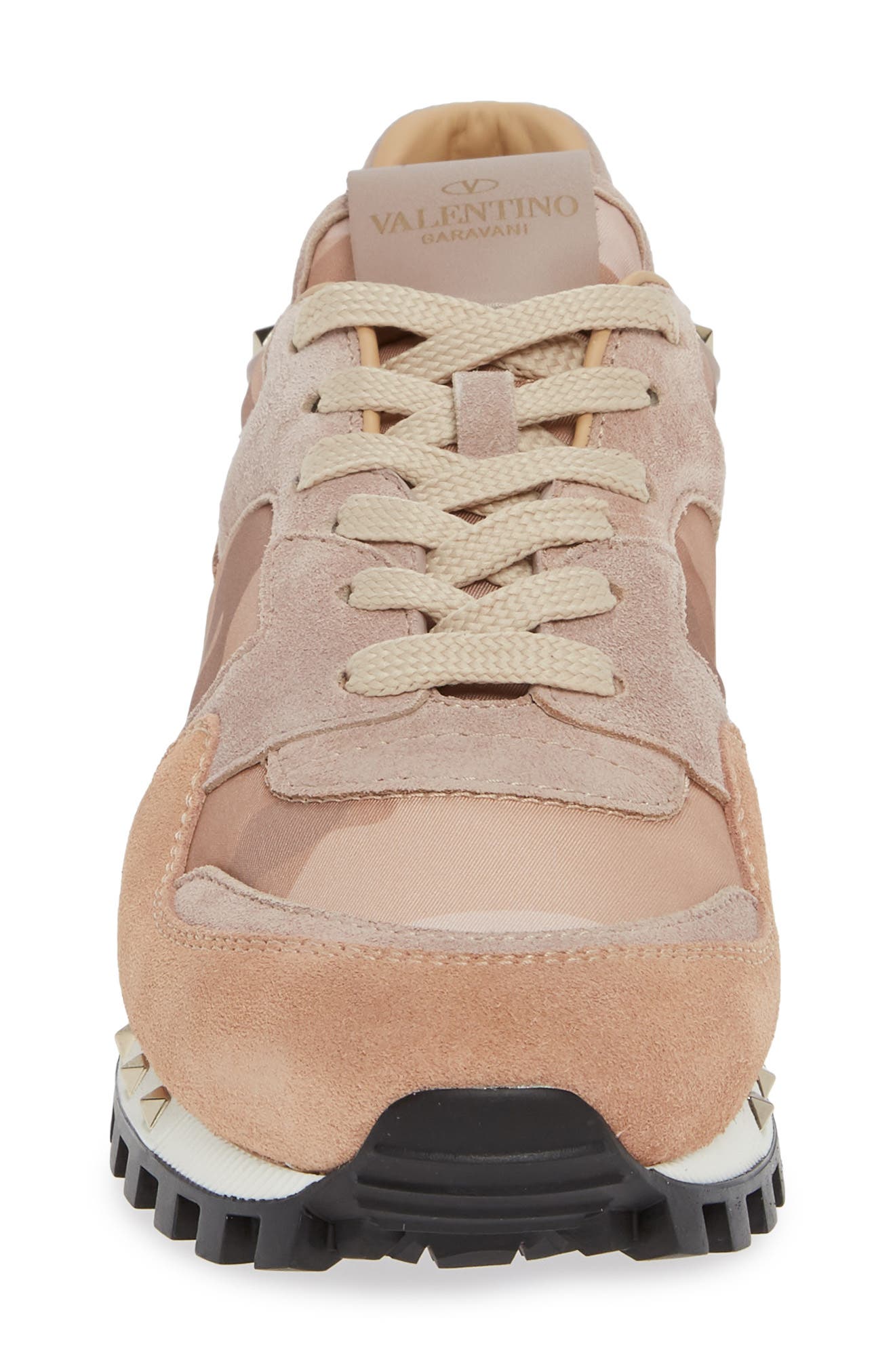 Valentino Garavani Rockstud Sneaker, Alternate, color, 