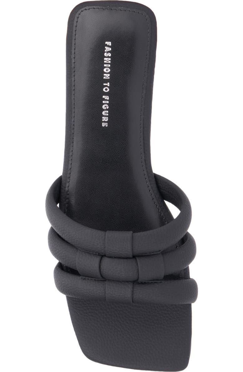 Fashion to Figure Gaiana Slide Sandal - Wide Width, Alternate, color,