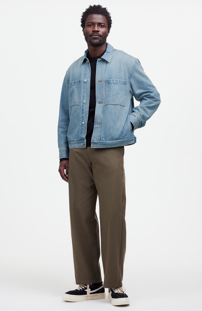 Madewell Denim Shirt Jacket, Alternate, color,