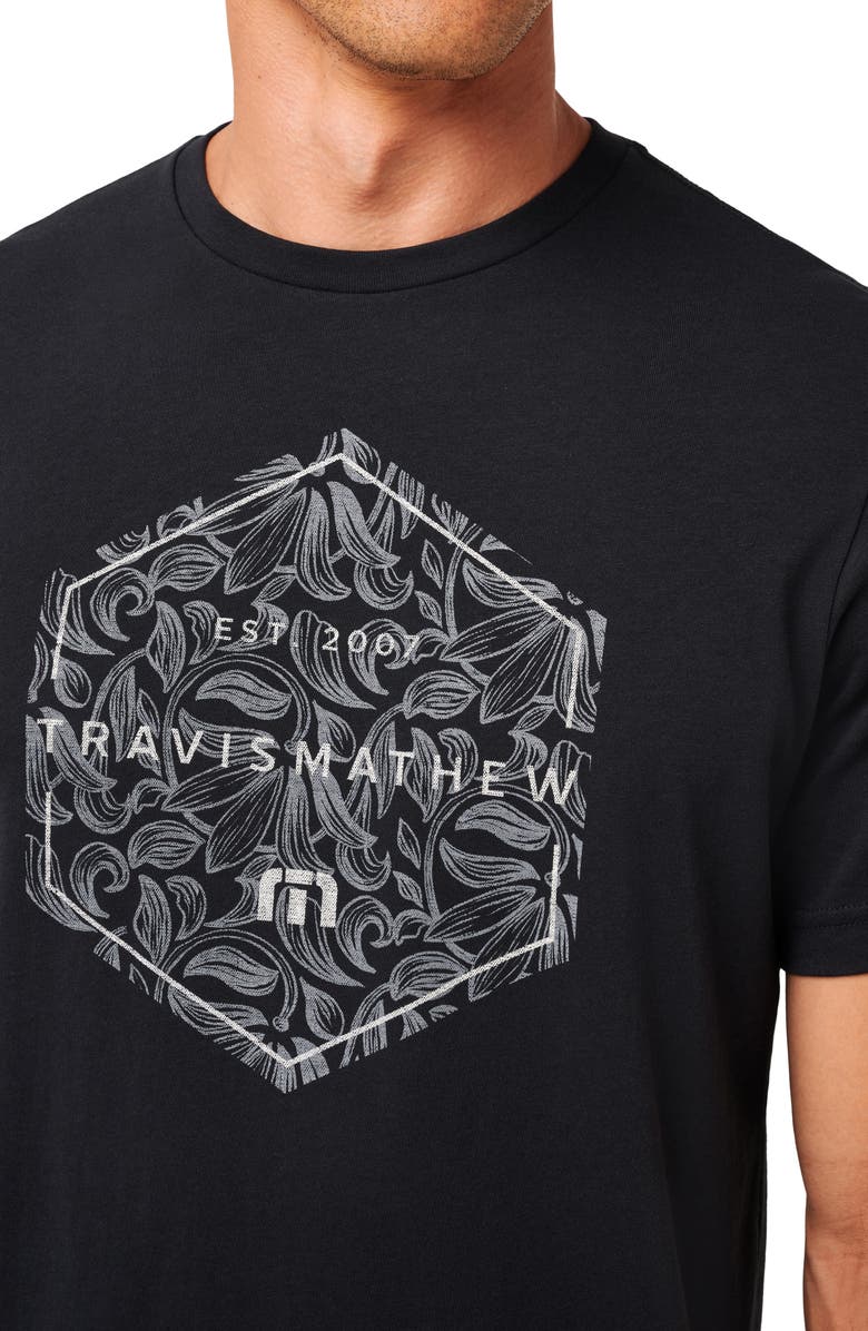 TravisMathew Off Peak Graphic T-Shirt, Alternate, color, Black