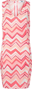 M Missoni Chevron Sleeveless Minidress
