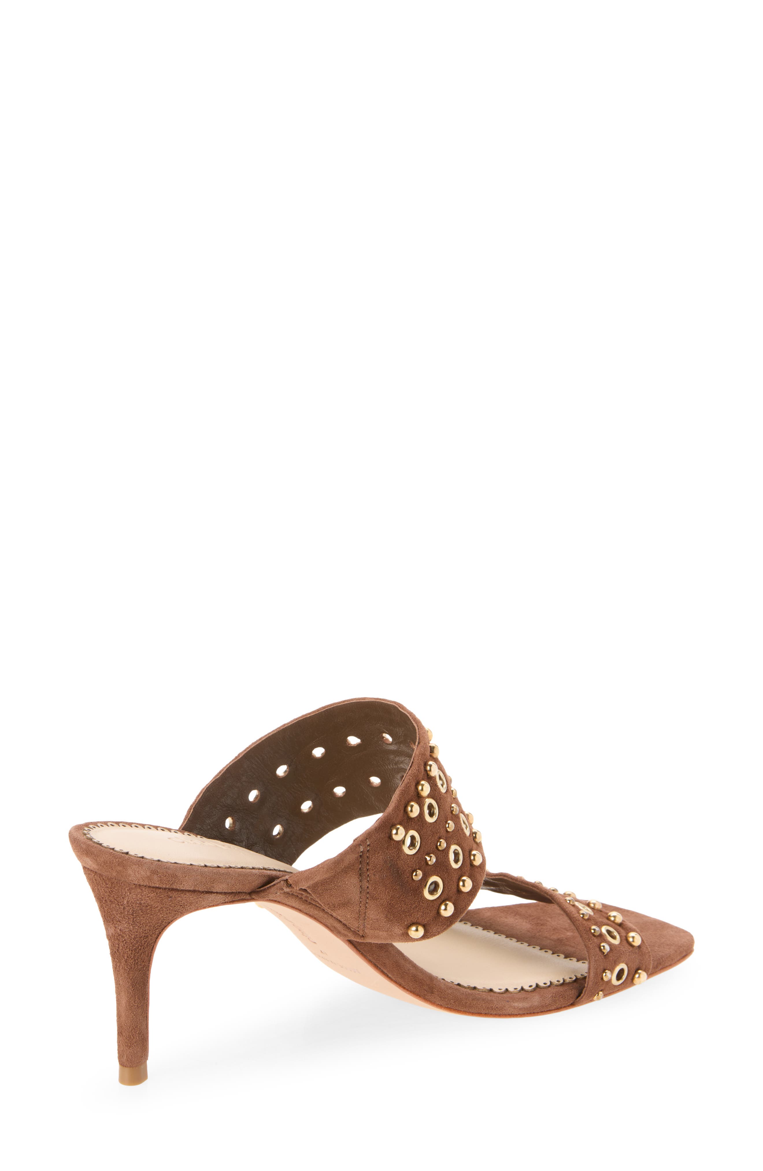 Sutton Mixed Hardware Sandal, Alternate, color, DARK SEPIA