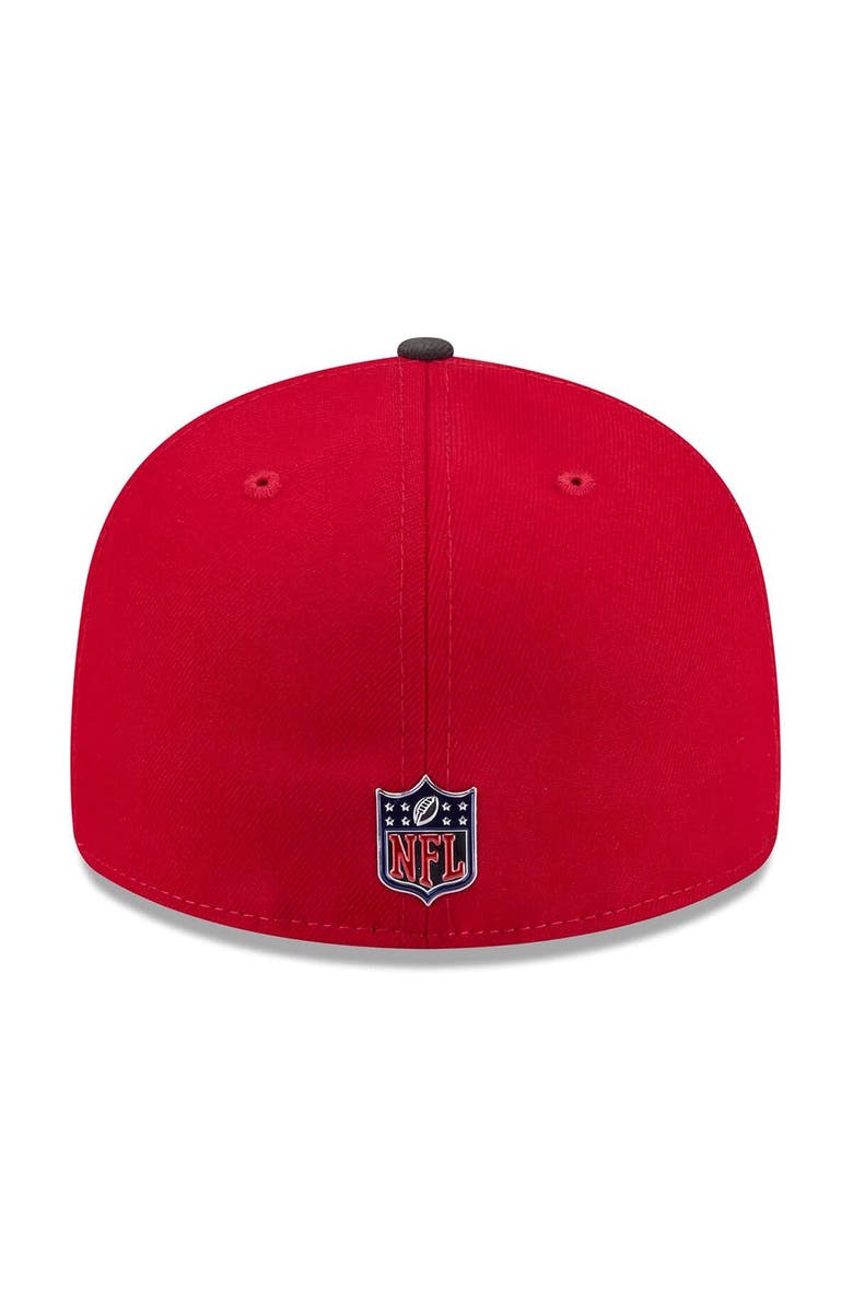 New Era Men's New Era  Red/Pewter Tampa Bay Buccaneers 2026 NFL Draft Pre-Curved 59FIFTY Fitted Hat, Alternate, color, Red