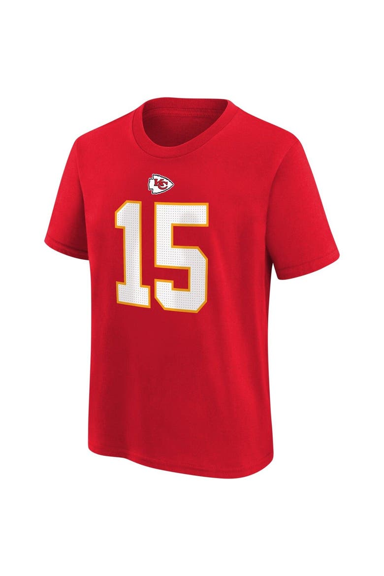 Youth Nike Patrick Mahomes Red Kansas City Chiefs Player Name & Number T-Shirt, Alternate, color, Red