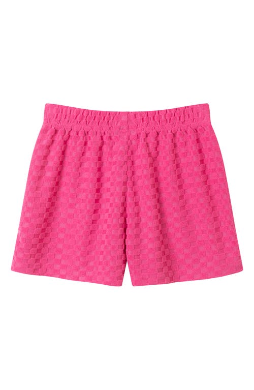 ANDY & EVAN ANDY & EVAN KIDS' TERRY BUTTON-UP SHIRT & SHORTS SET 