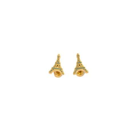 Eiffel Tower Stud Earrings