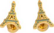 Pip Pop Eiffel Tower Stud Earrings
