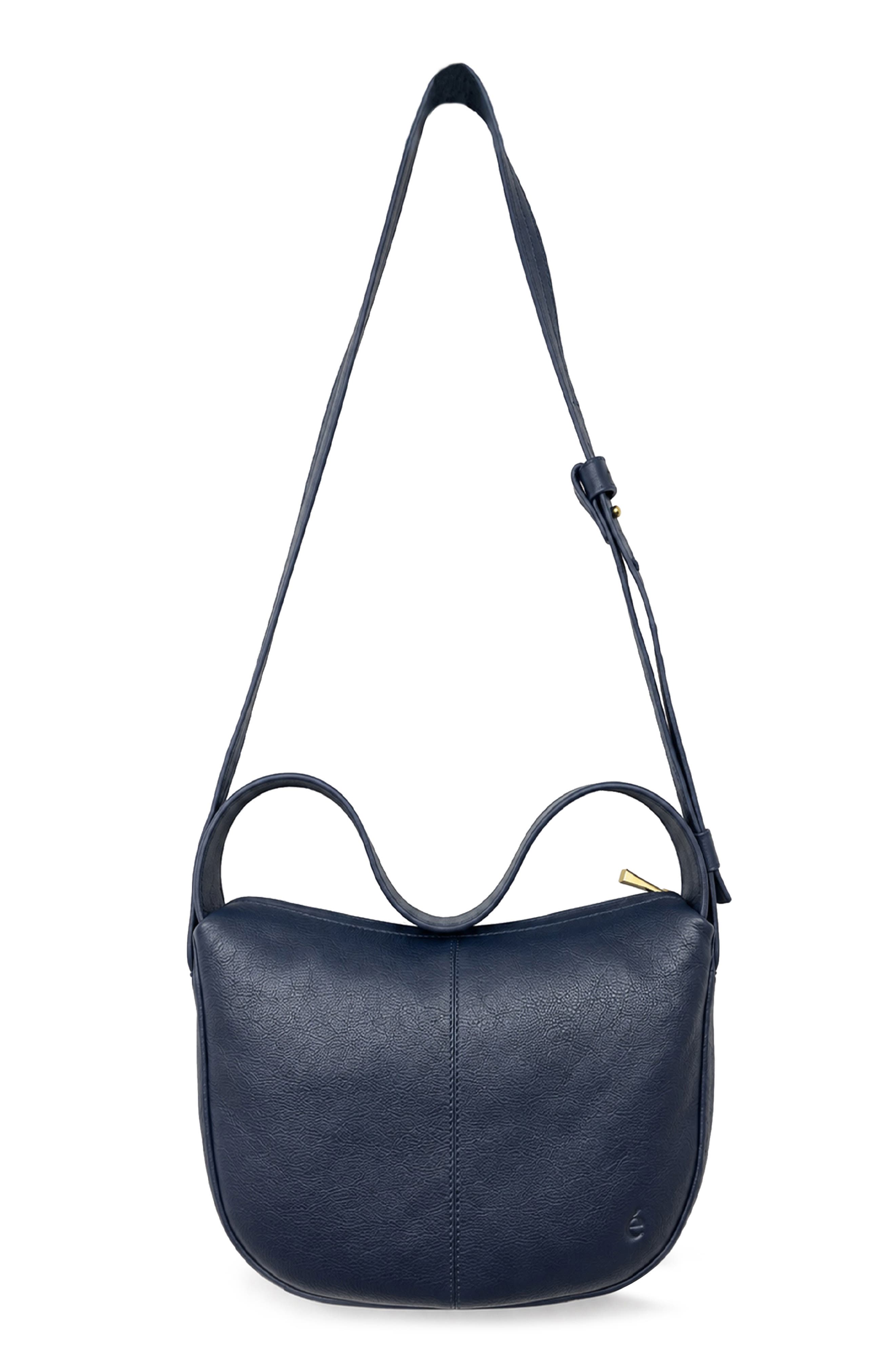 Peggy Leather Crossbody Bag, Alternate, color, MIDNIGHT